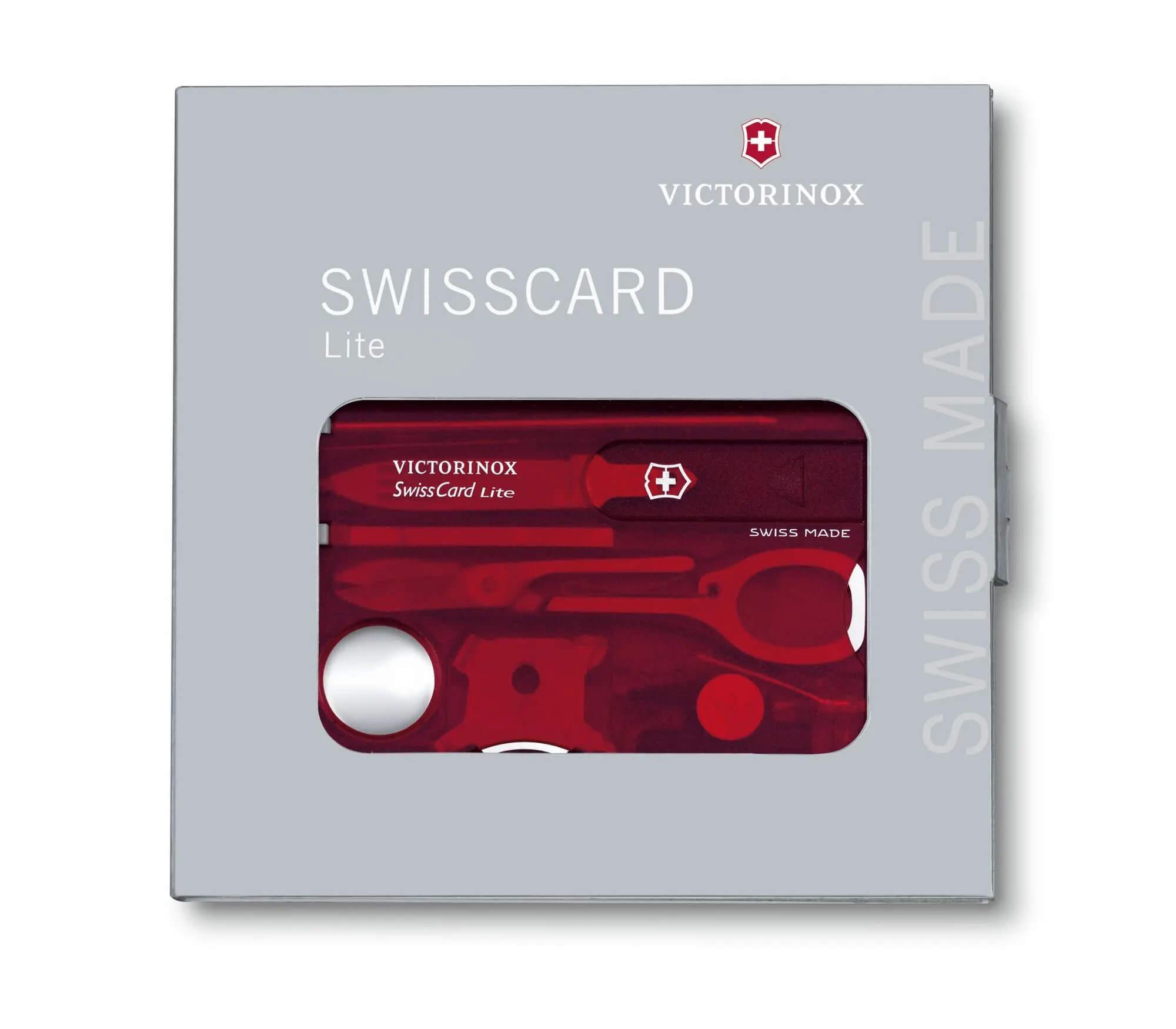 Victorinox Lite Swiss Card Vermelho