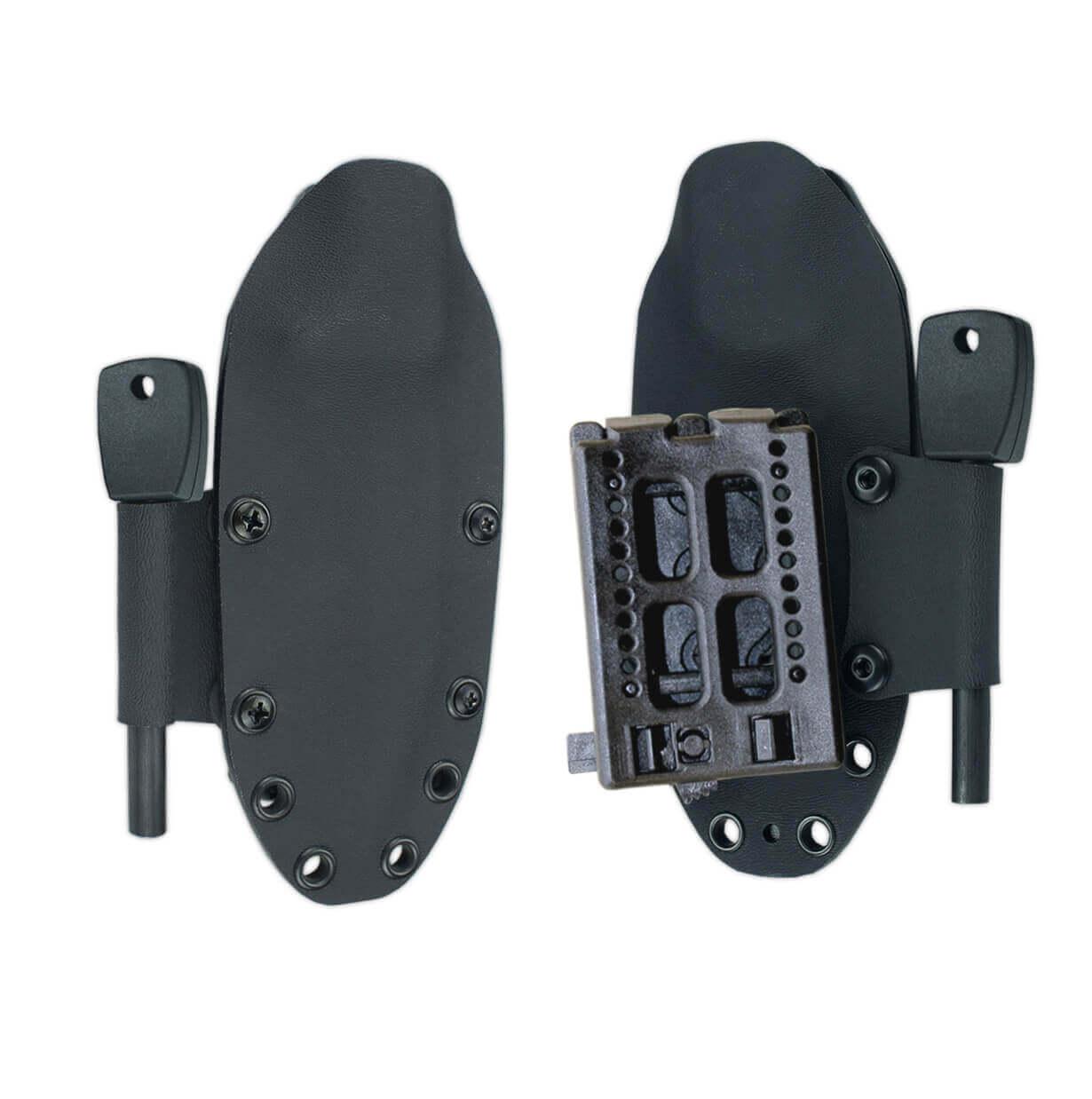 Cuchillo Cudeman Mini Boina Verde. Mango G10 naranja. Acero BÖHLER N-695. Funda Kydex