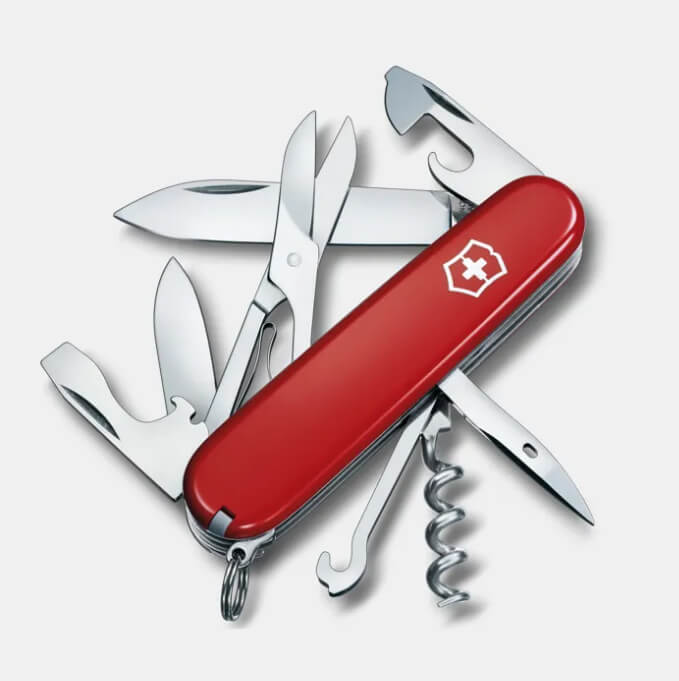 Navaja Suiza Victorinox Climber Roja con 14 funciones