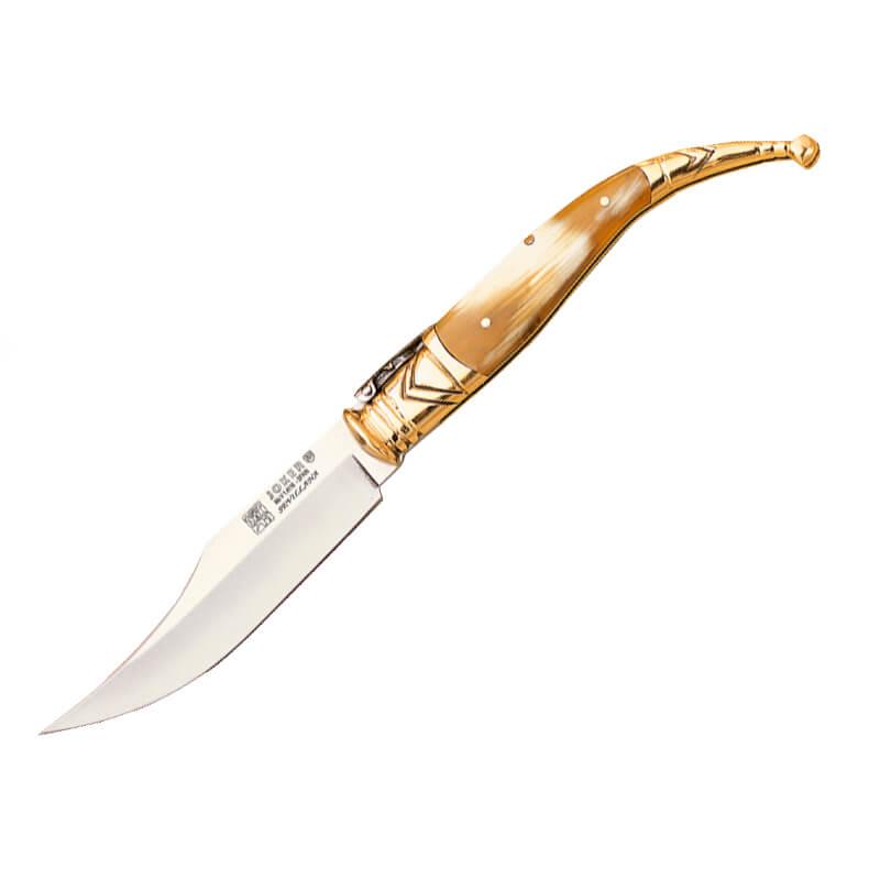 Navaja Joker Sevillana asta de toro y 7,5 cm de hoja