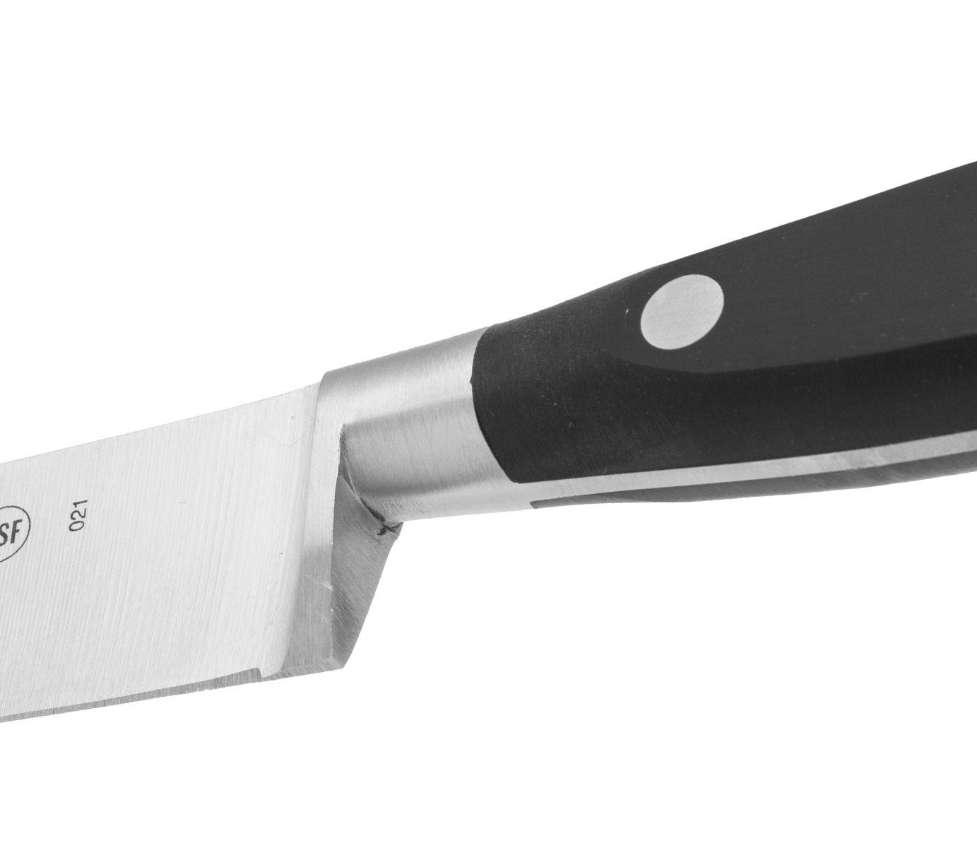 Cuchillo cocinero Arcos Riviera Negra con hoja de acero NITRUM de 15 cm