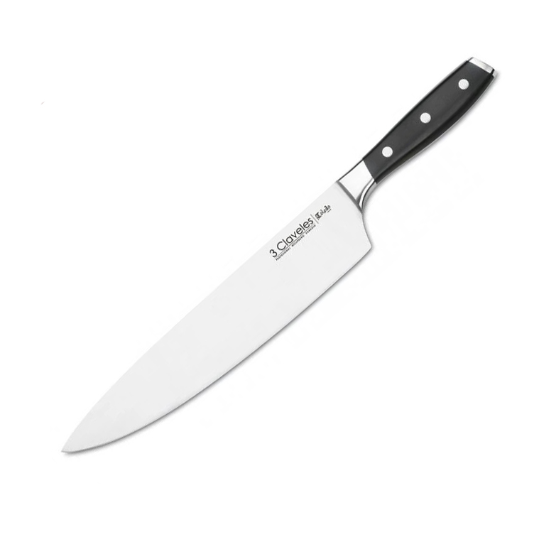 Cuchillo cocinero forjado serie Toledo con mango de POM y hoja de...