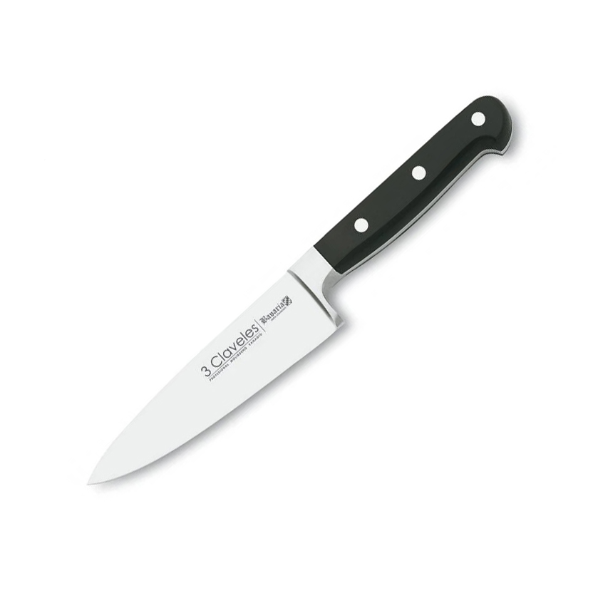 Cuchillo cocinero forjado con mango de POM y hoja de 15 cm
