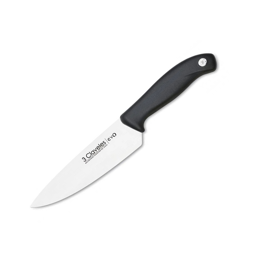 Cuchillo cocinero de 15 cm con mango de polipropileno 3Claveles
