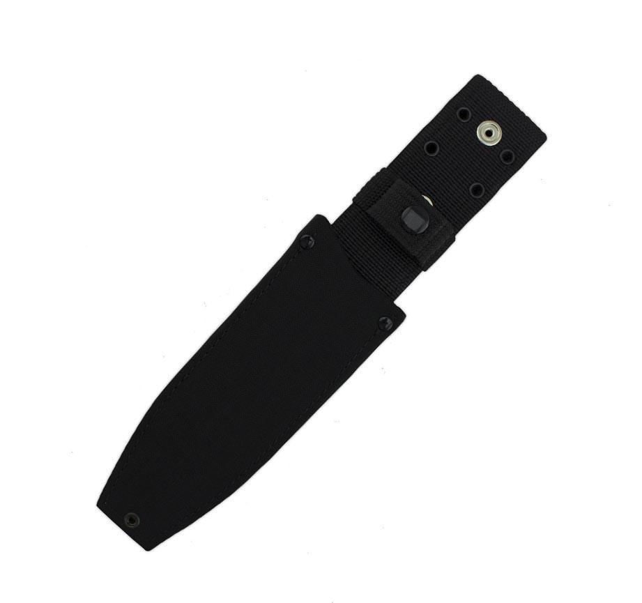 Faca Cudeman Villegas. aço MoVa. Punho em micarta preta.