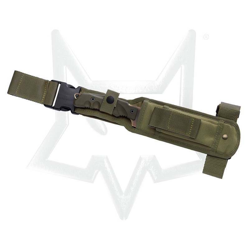 Fox Military Predator I Kampf-Allzweckmesser mit 14 cm Tanto-Klinge FX-P1DC