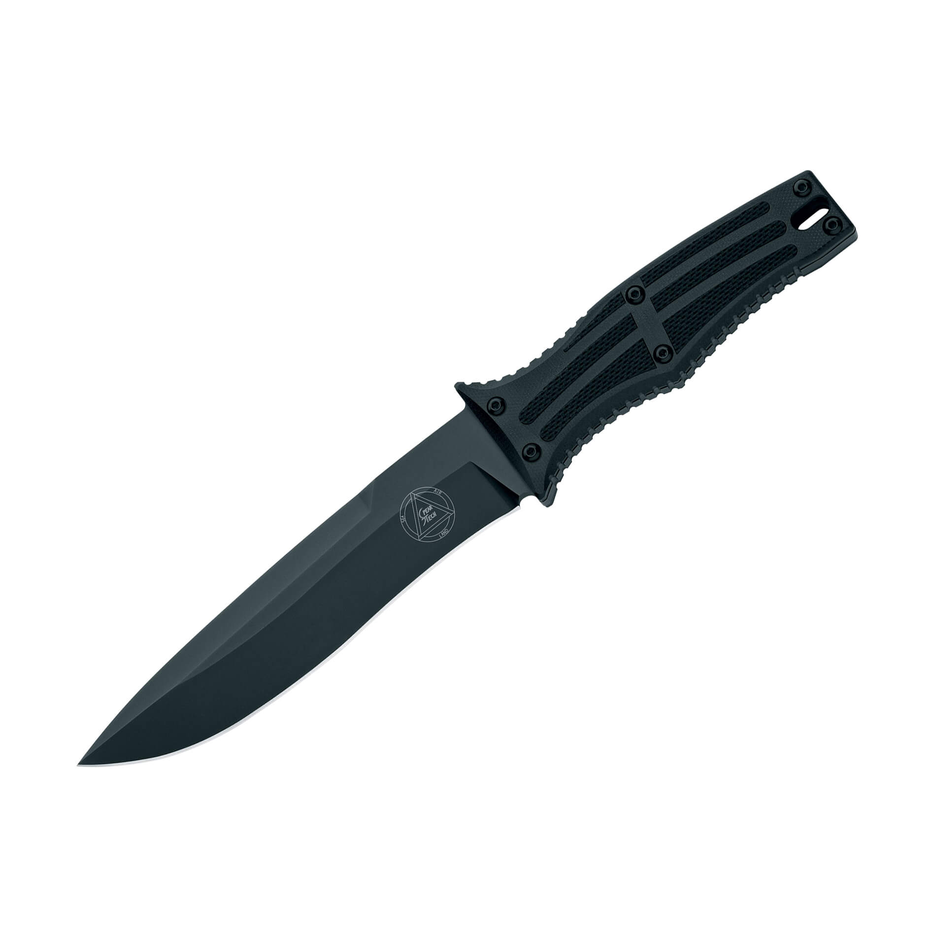 Faca tática Fox Military Spear Tech com cabo G10 e lâmina N690Co