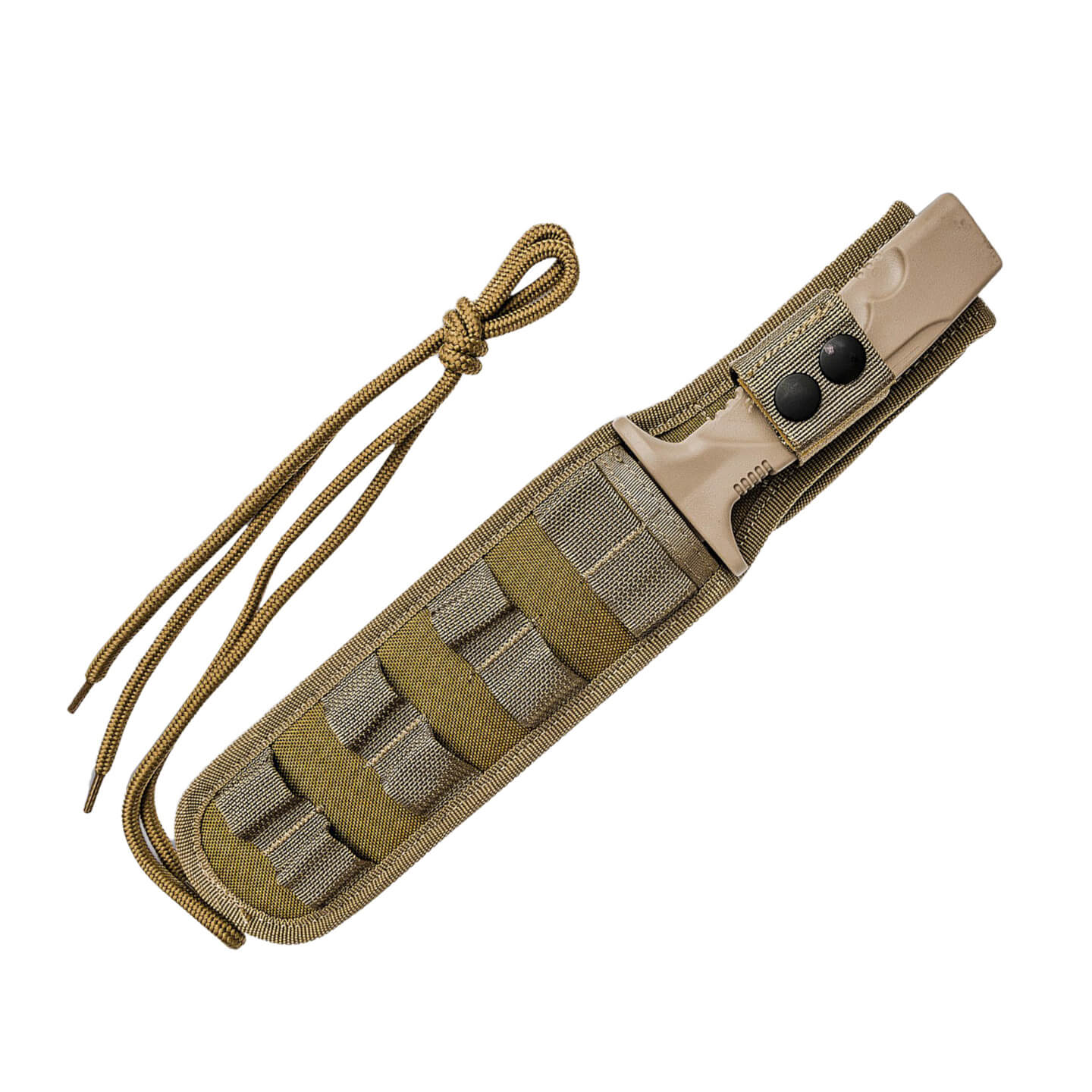 Fox Military Taranis taktisches Messer mit Forprene-Coyote-Griff und N690Co-Klinge