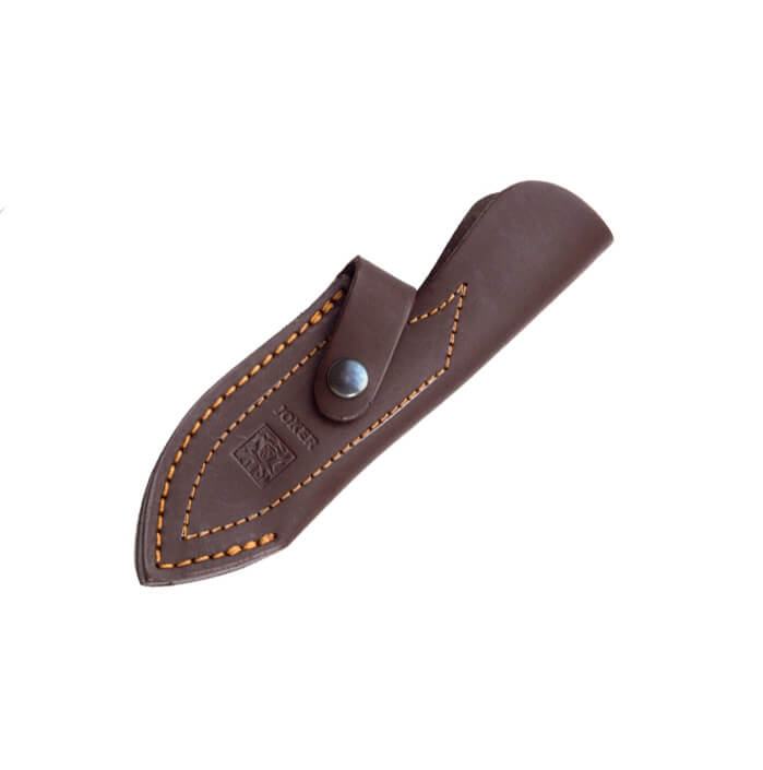 Cuchillo deportivo Joker Águila con mango de madera de olivo y virola de palisandro con hoja de 10.5 cm