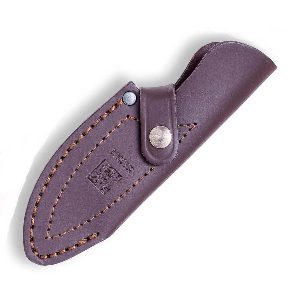 Cuchillo deportivo Joker Águila con mango de asta de ciervo y virola de estamina con hoja de 10.5 cm