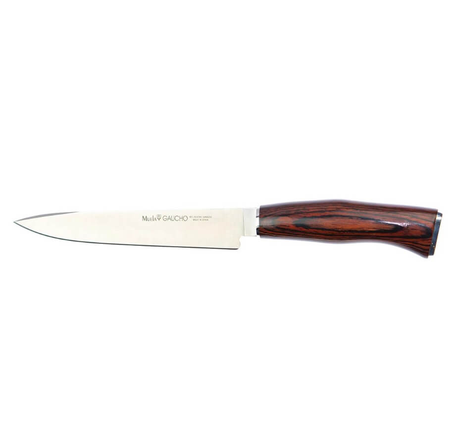 Cuchillo de barbacoa Muela Gaucho con mango de estamina y hoja de 16 cm