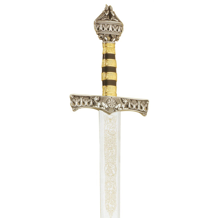 Barbarossa's sword with golden hilt with decorations 566