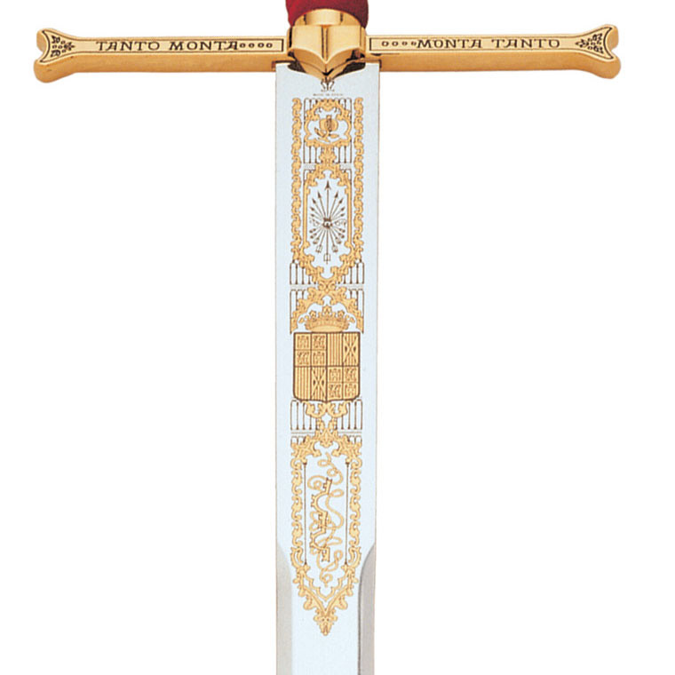 Catholic Monarchs Greatsword with golden handle Marto 335.1