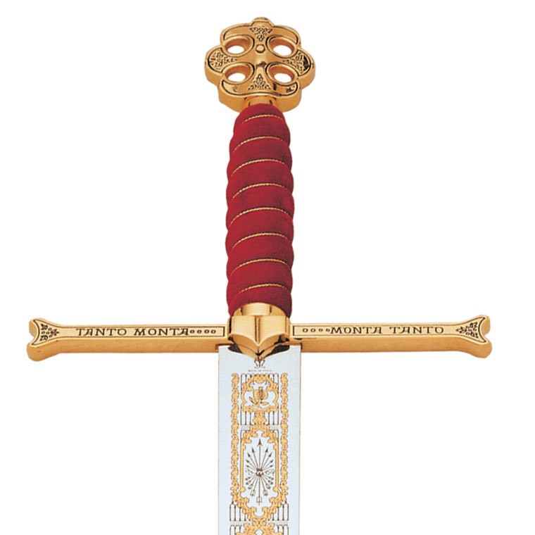 Catholic Monarchs Greatsword with golden handle Marto 335.1