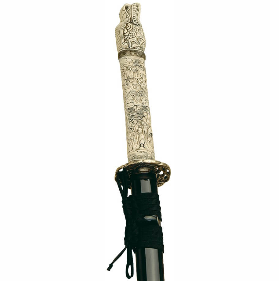 Immortal Wakizashi with black sheath Marto 421