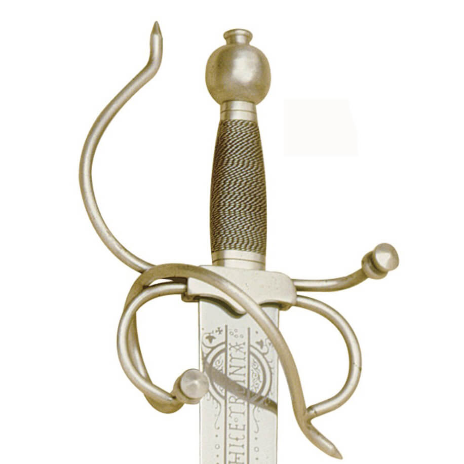 Colada del Cid bronze sword with engraved blade Marto 386