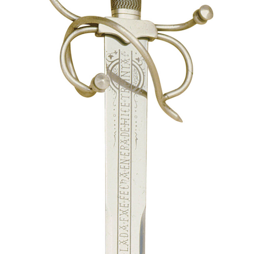 Colada del Cid bronze sword with engraved blade Marto 386