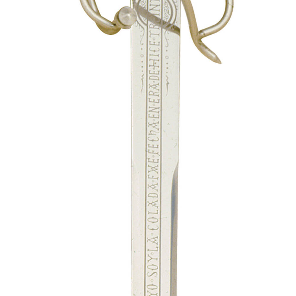 Colada del Cid bronze sword with engraved blade Marto 386