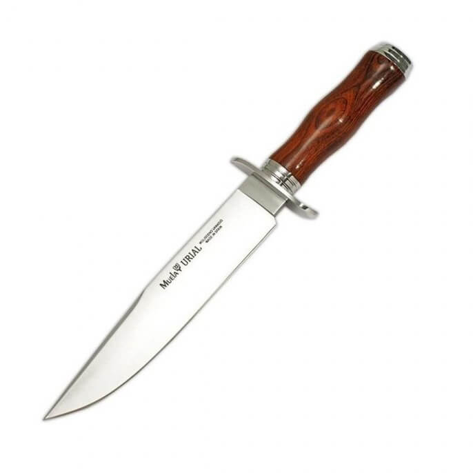 Cuchillo de caza Muela Urial-19CO con mango de madera de cocobolo...