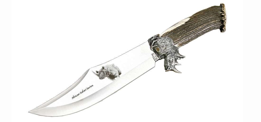 Cuchillo de colección Muela Big Five Rhino