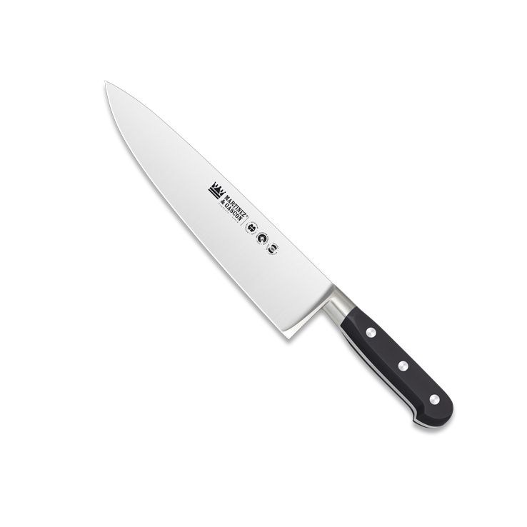 Cuchillo cocinero forjado con mango de POM y hoja de 22,5 cm Mart...