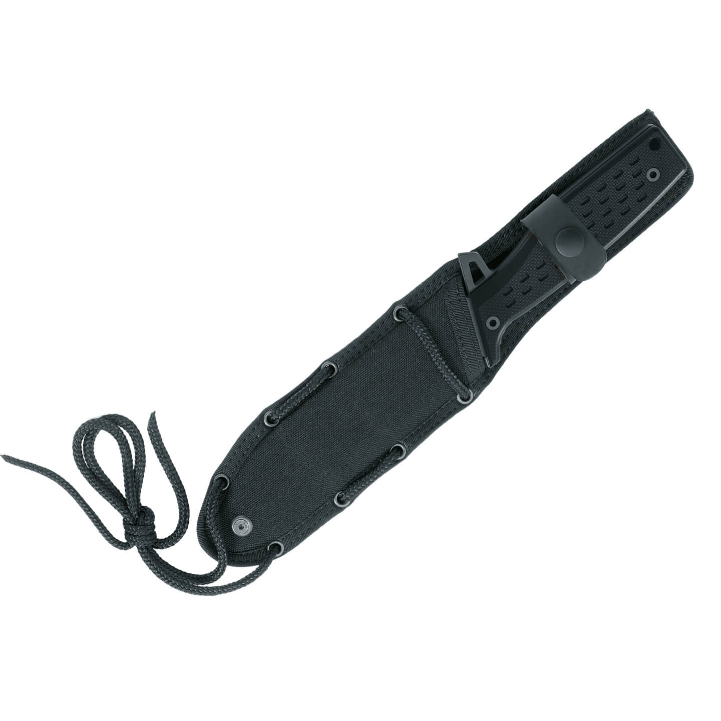 Faca Fox Military NERO Operação de resposta extrema com cabo G10 preto e lâmina de 15 cm FX-NR01 TT