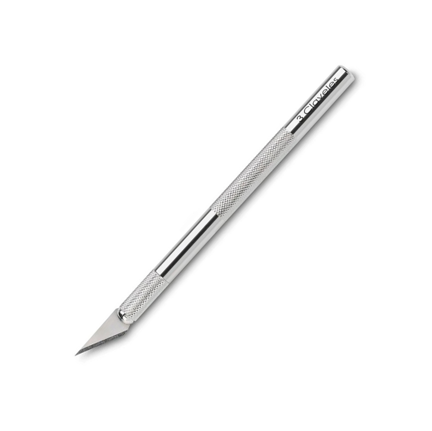 Cutter escalpelo con mango de aluminio 3 Claveles