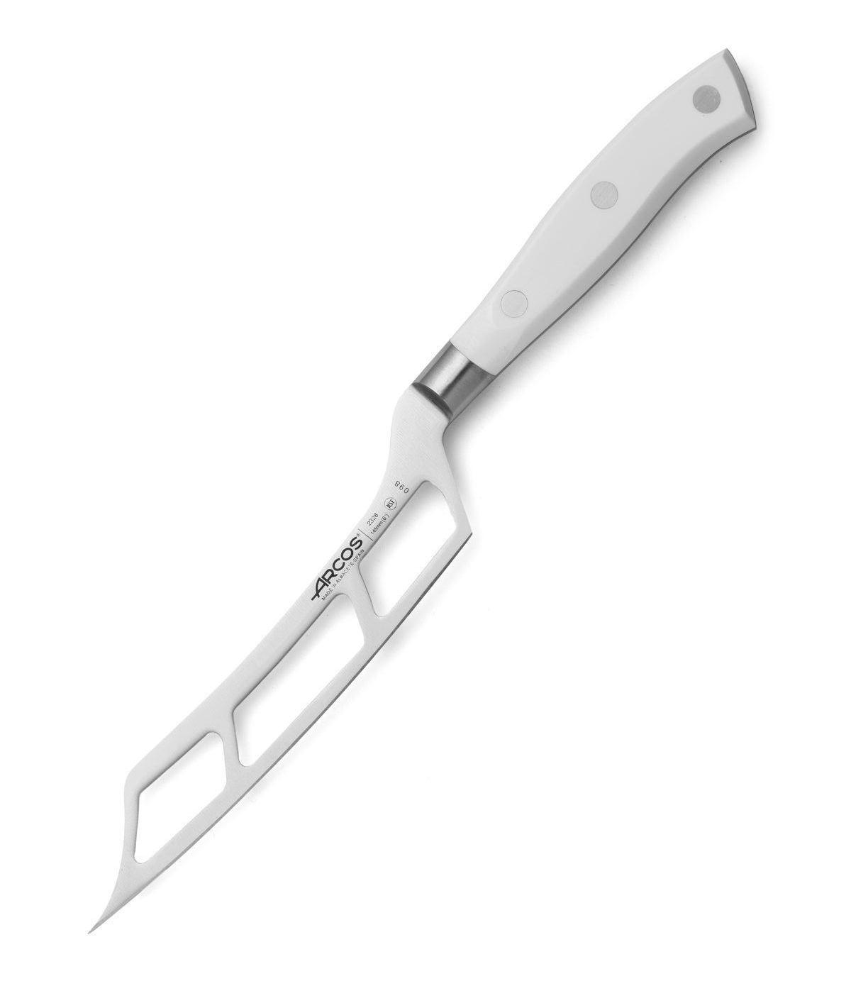 Cuchillo de queso Arcos Riviera Blanca con hoja de 145 mm