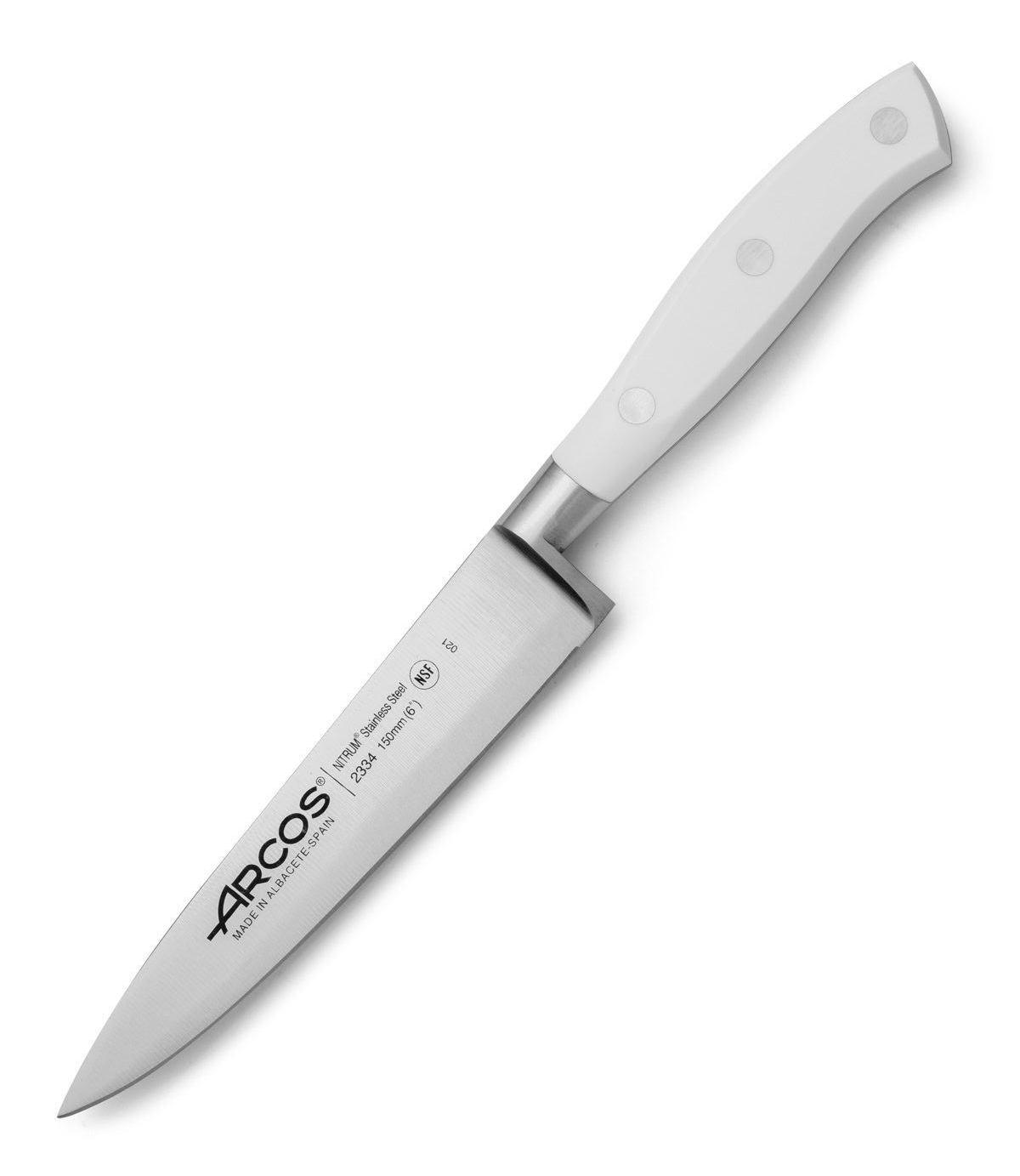 Faca de cozinha Arcos Riviera Branco 15 cm