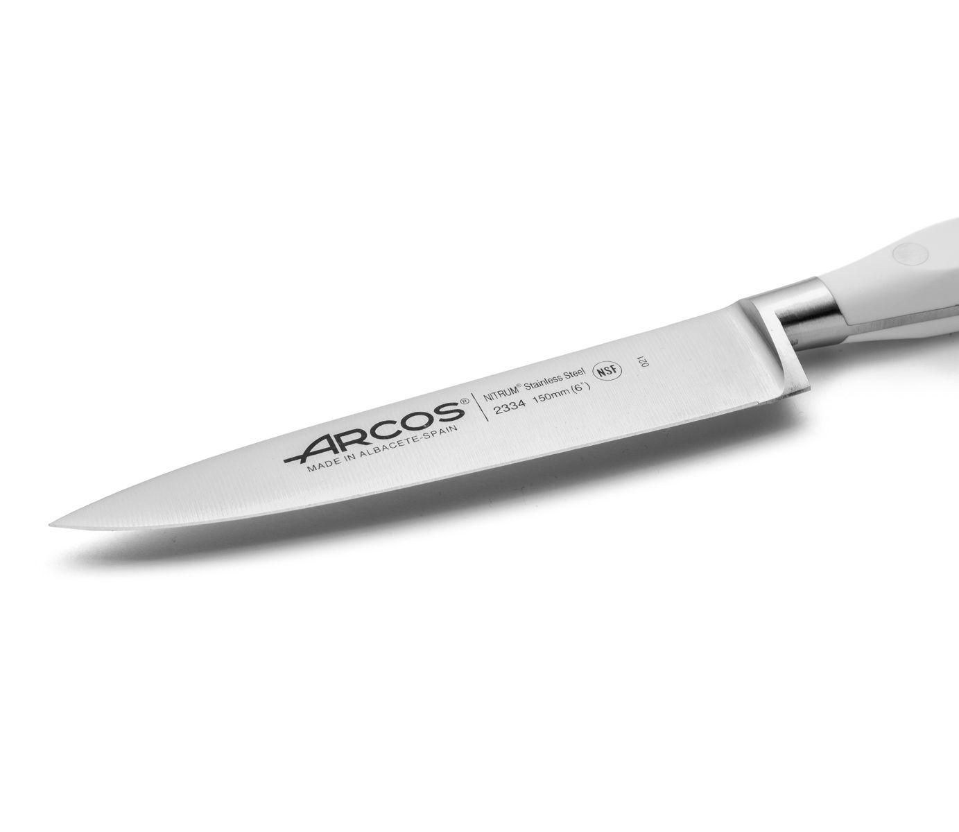Faca de cozinha Arcos Riviera Branco 15 cm