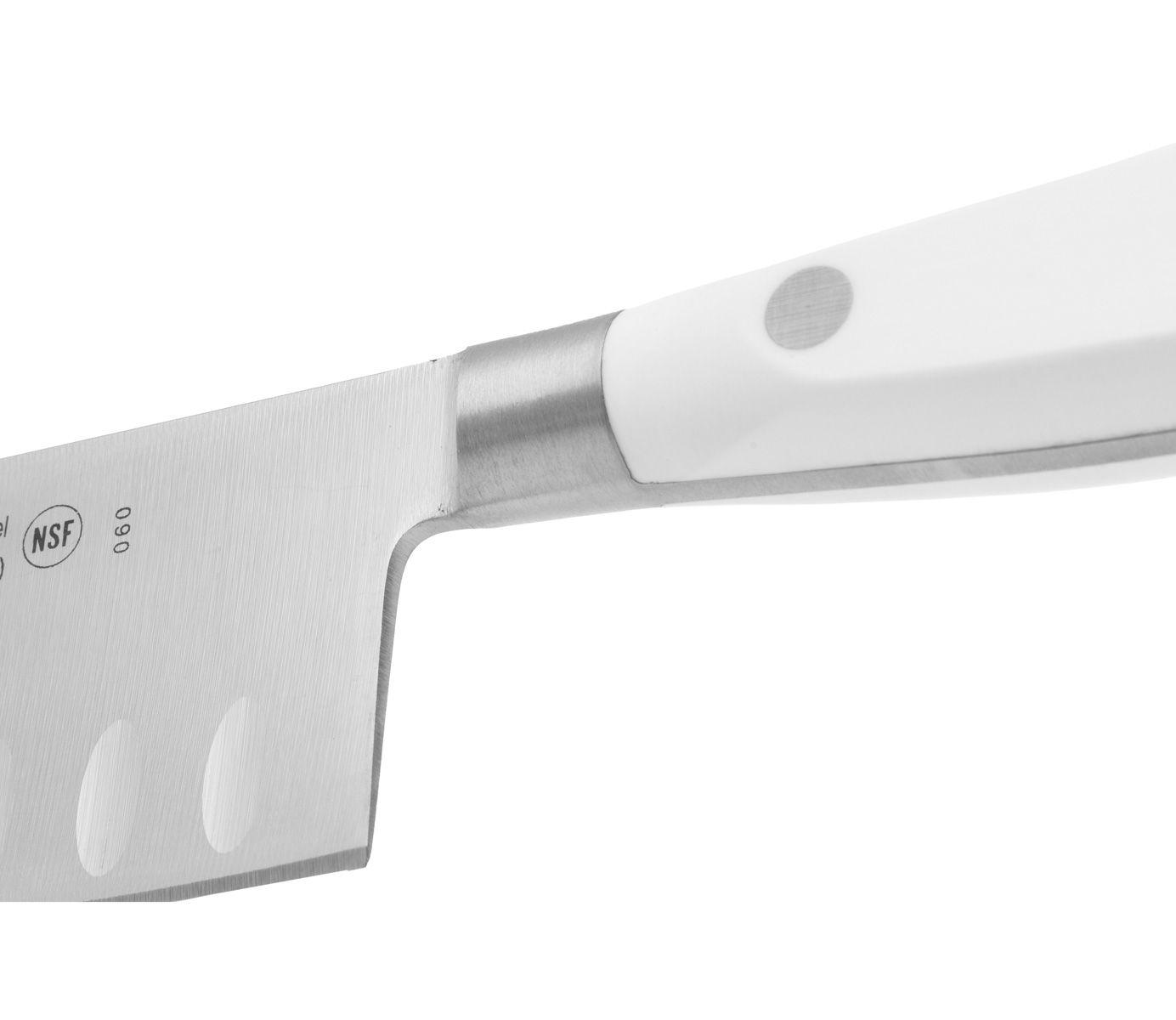 Cuchillo Santoku Arcos Riviera Blanca con hoja de 18 cm