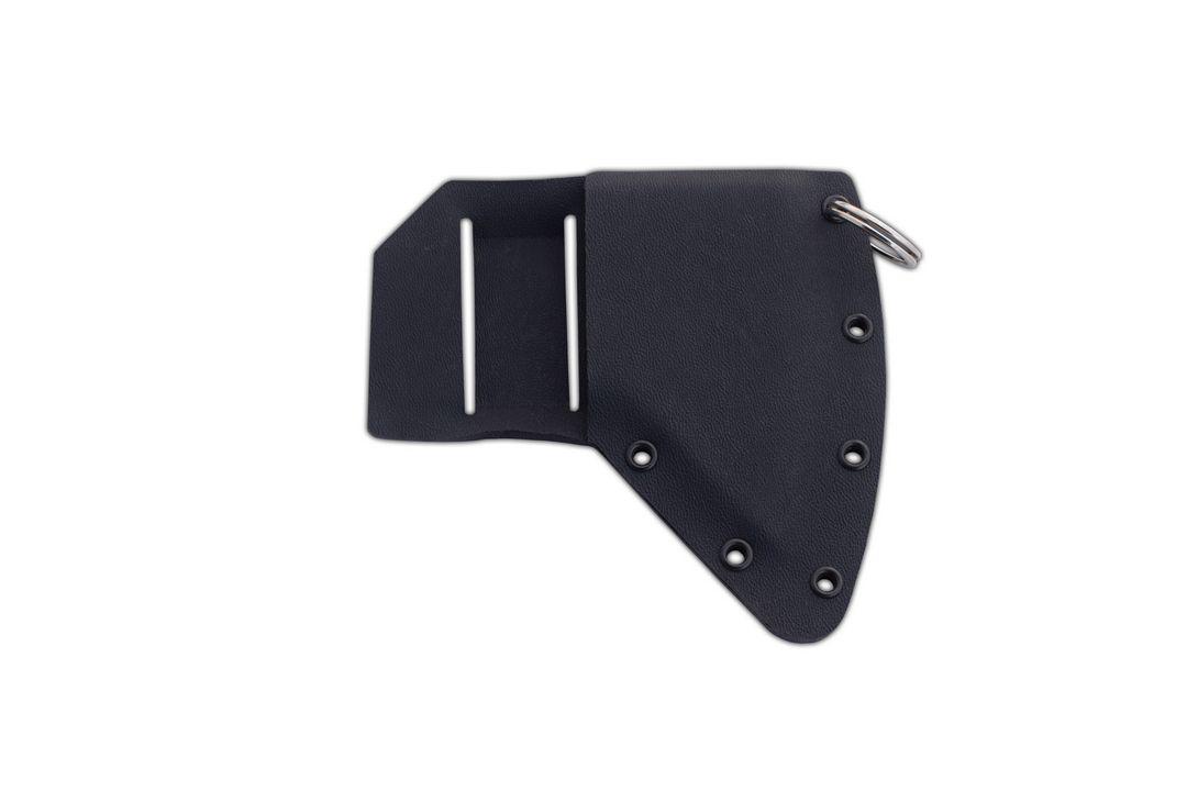 JV Hacha Ares con mango de micarta bicolor y hoja multifunción