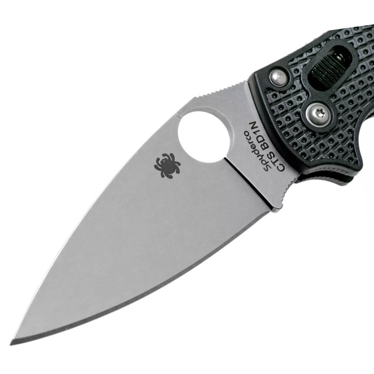 Canivete MANIX 2 com cabo de fibra de vidro preto e lâmina CTS-BD1N com fio liso