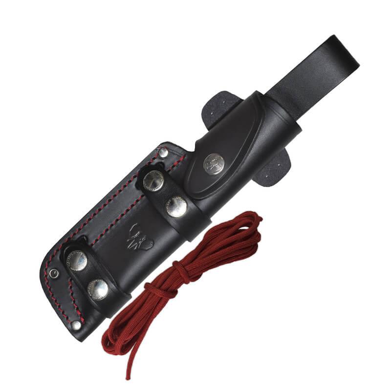 Cuchillo JJSK2 con acero Böhler N695. Mango micarta negra