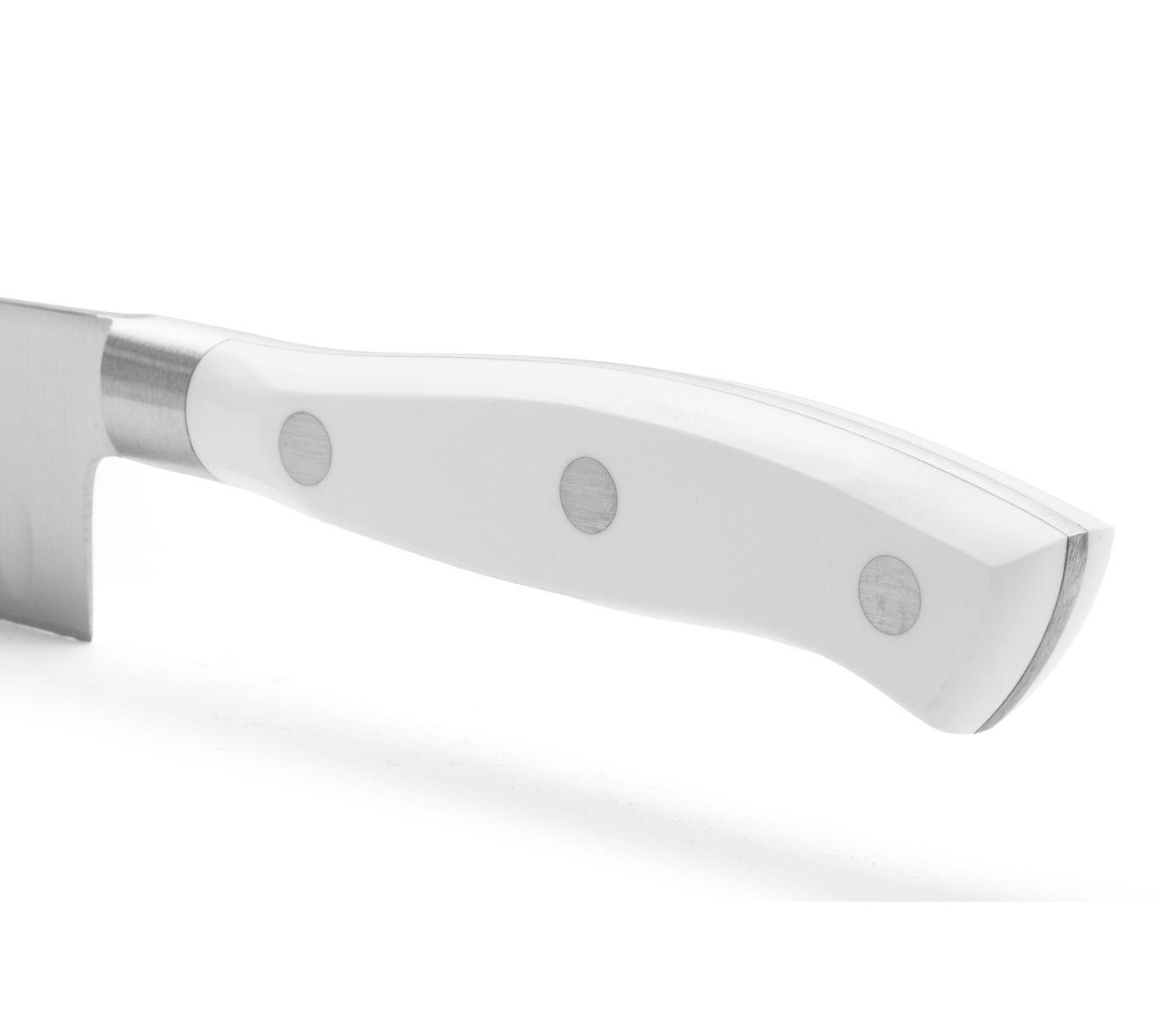 Cuchillo santoku pequeño Arcos Riviera Blanca con hoja de 14 cm
