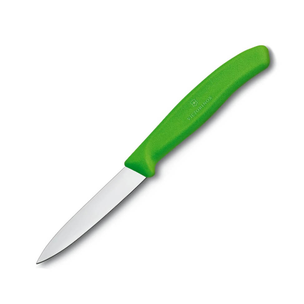 Blíster de 2 cuchillos de verduras clásico Victorinox con punta d...