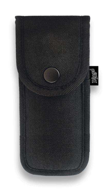 Bainha para canivetes na cor preta feita de nylon preto acolchoad...