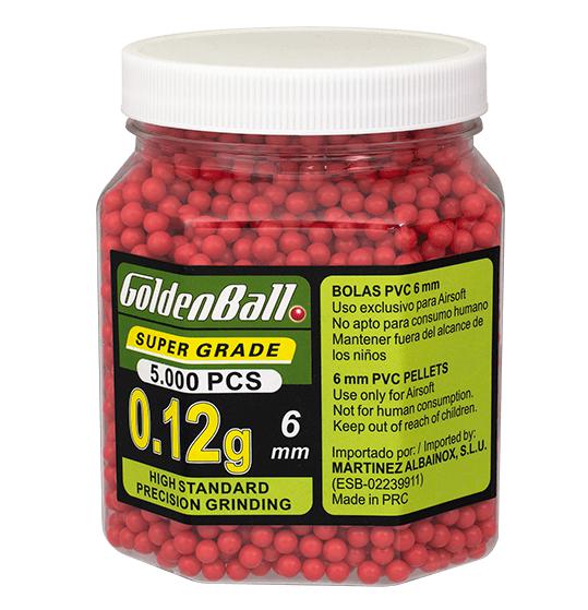 Tarro GoldenBall con 5000 bolas para airsoft 35036