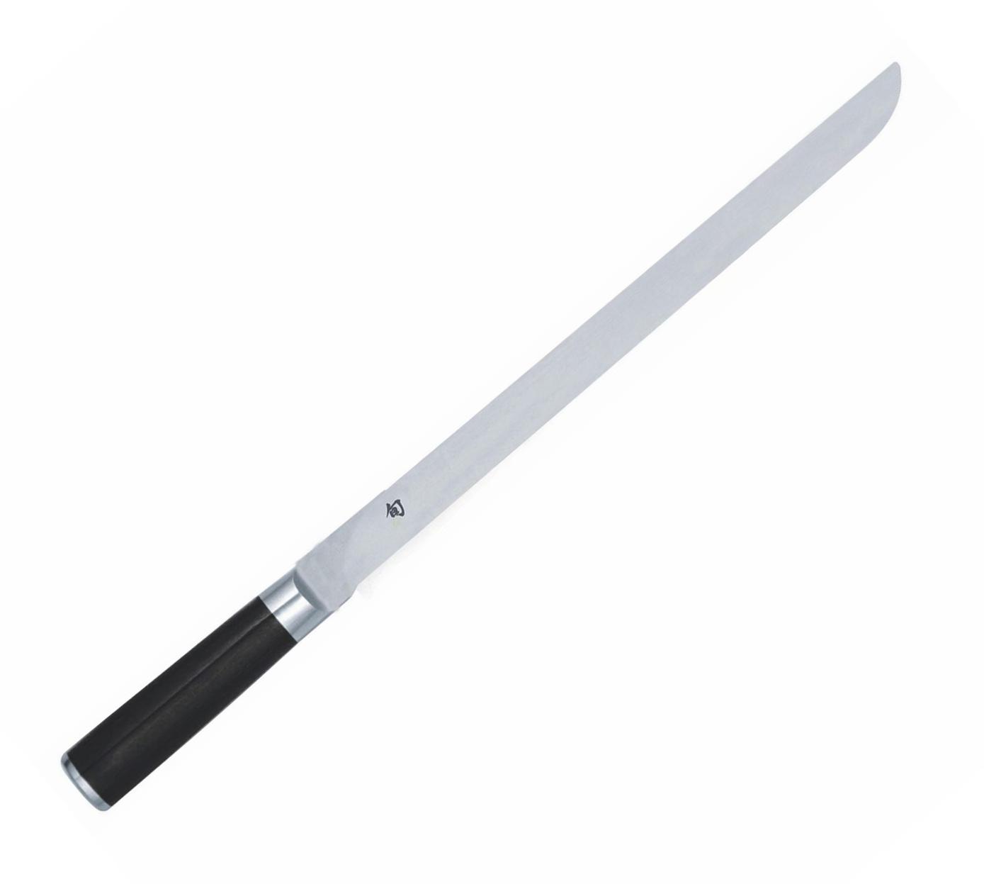 Cuchillo jamonero flexible Kai Shun Classic con mango de madera P...
