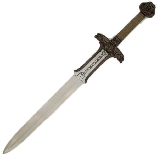 Espada Conan Atlantean com acabamento em bronze fabricada por Mar...