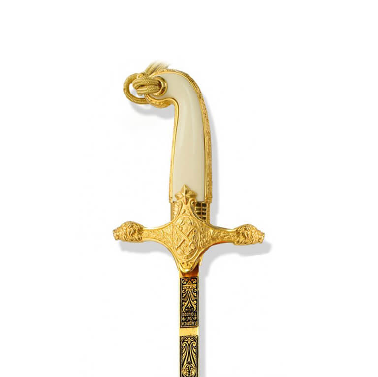 Generalsäbel der spanischen Armee mit vergoldetem Messinggriff 341010S