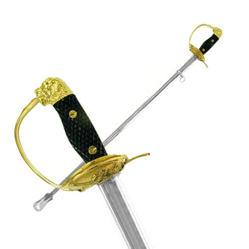 Sciabola da Ufficiale della Guardia Civil con elsa in ottone dorato 345030S