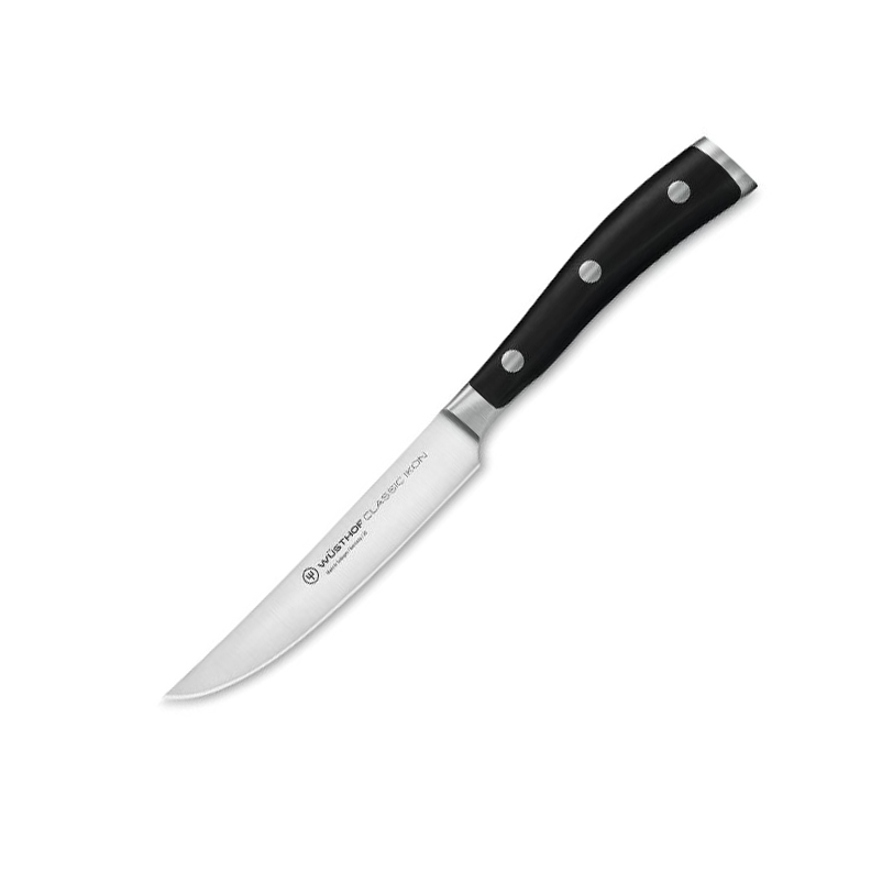 Cuchillo steak con hoja de 12 cm Wusthof Classic Ikon