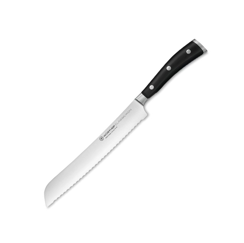 Cuchillo para pan con hoja de 20 cm Wusthof Classic Ikon