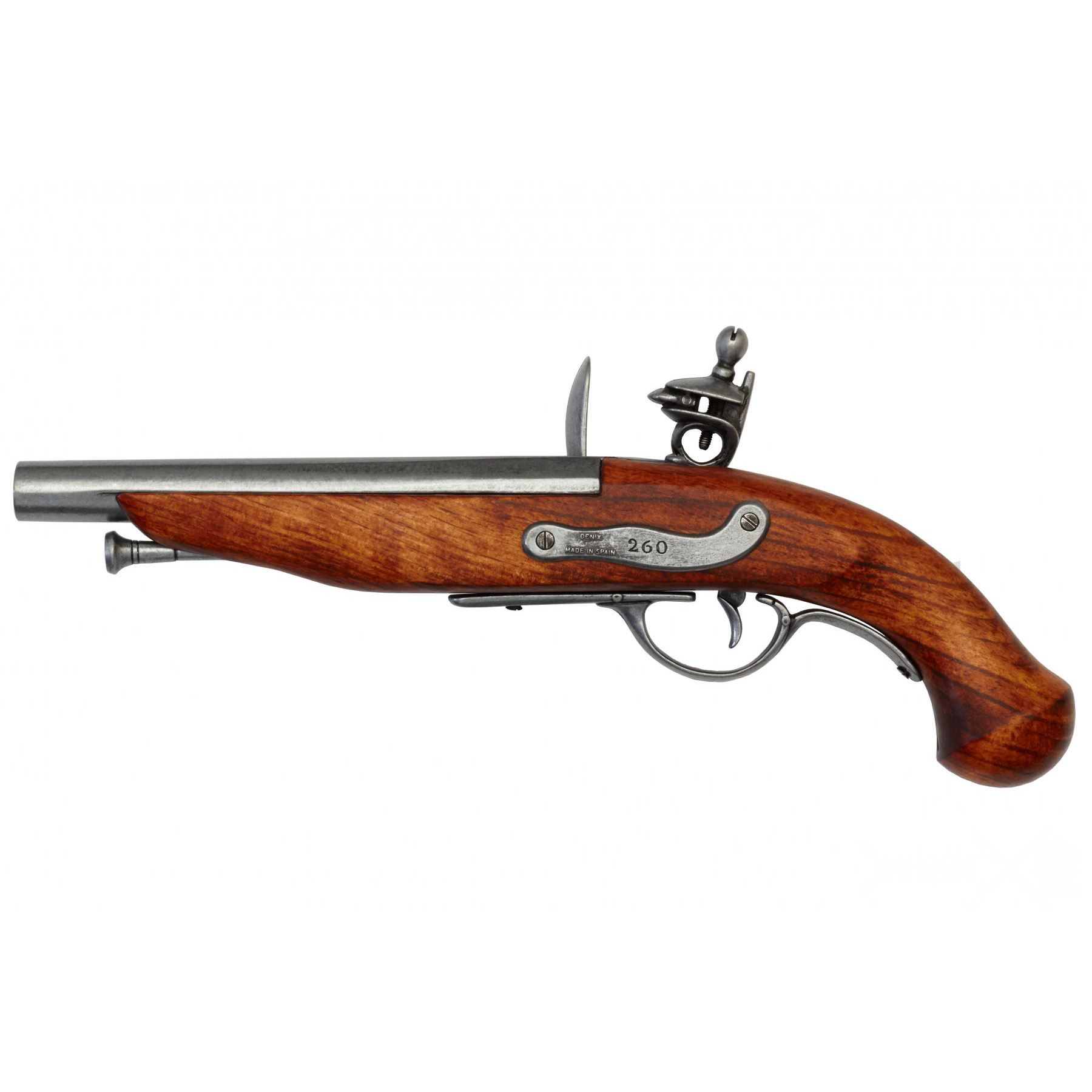 Pistola pirata, Francia s.XVIII