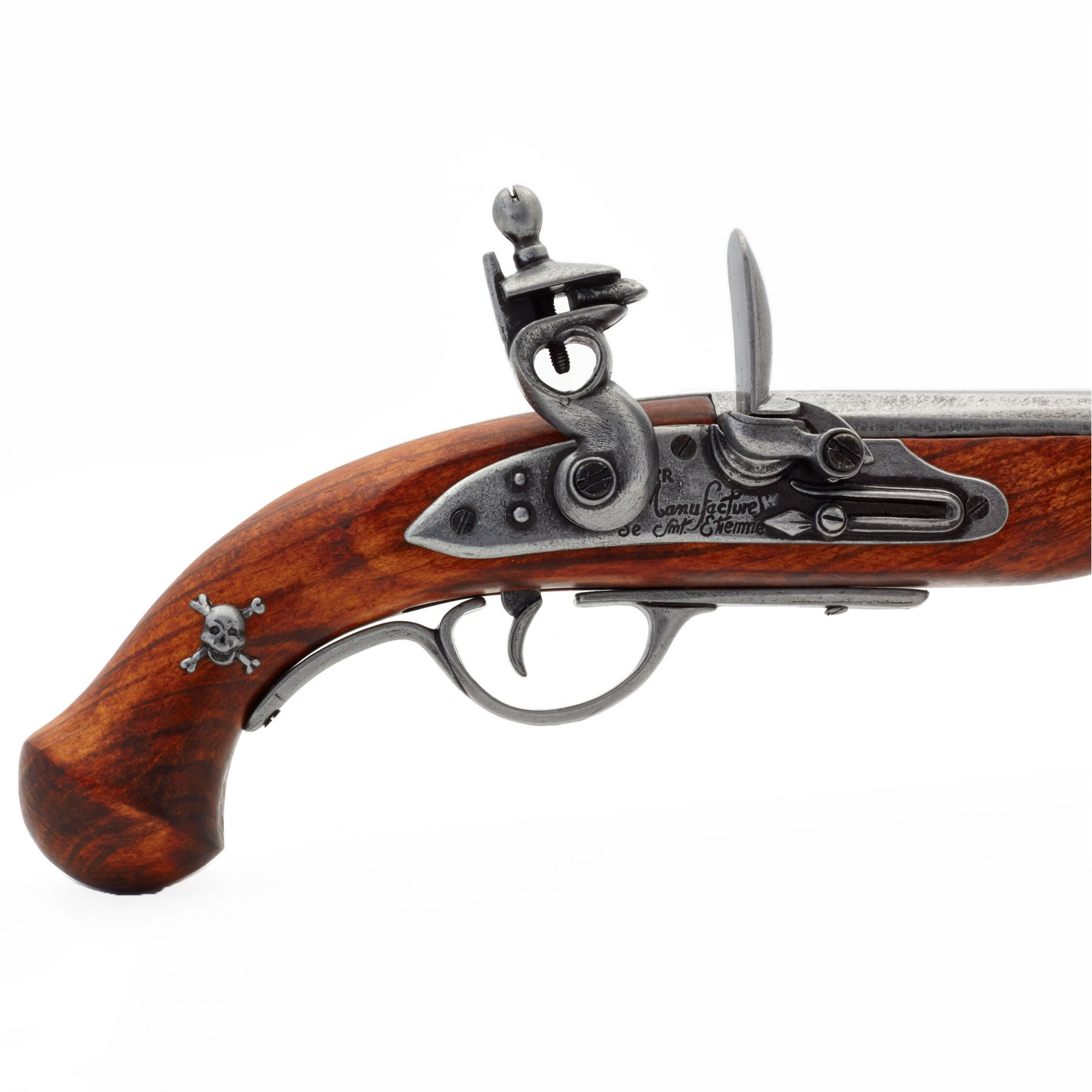 Pistola pirata, Francia s.XVIII