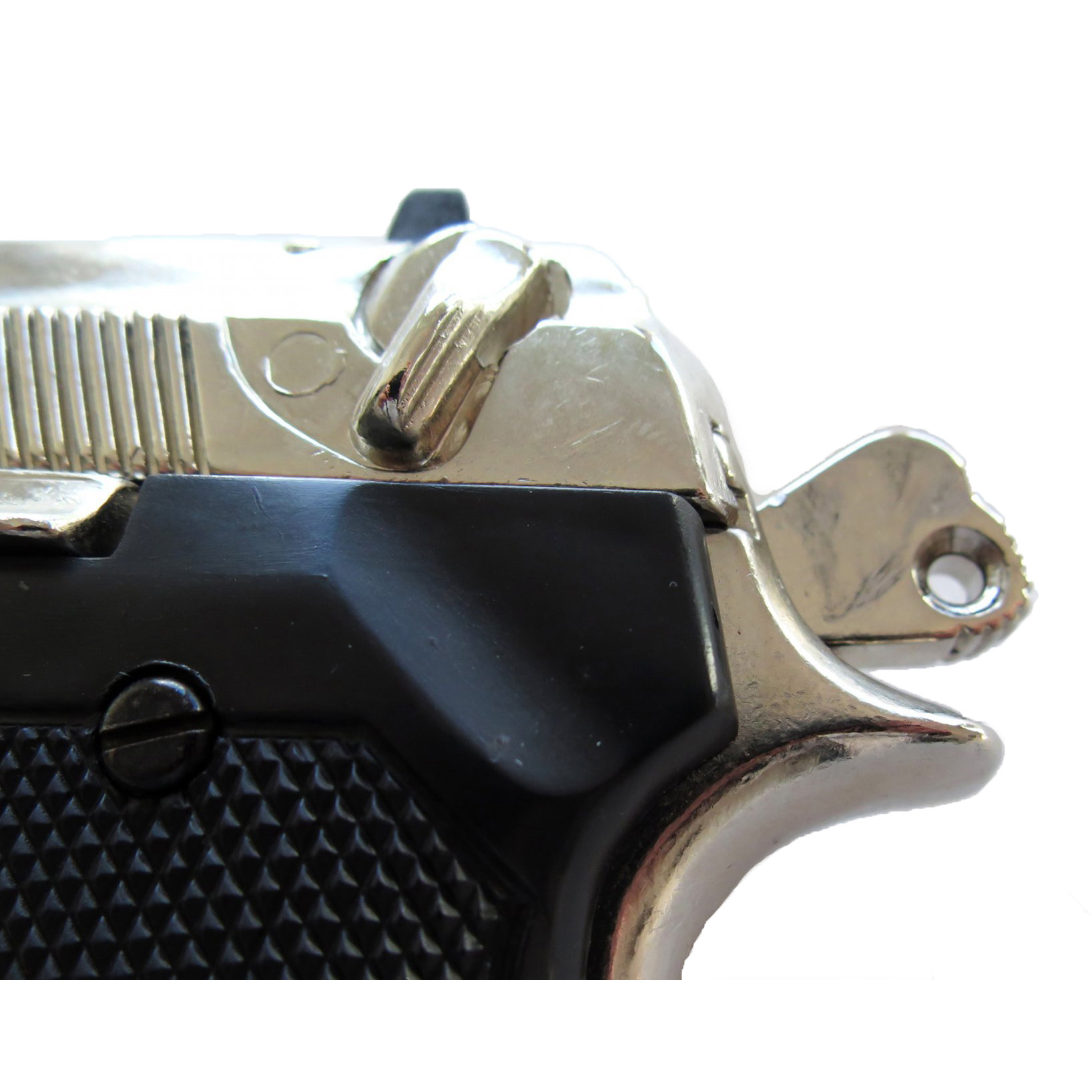 Réplica de pistola Beretta 92 F 9 mm Parabellum, Itália 1975, metal e plástico