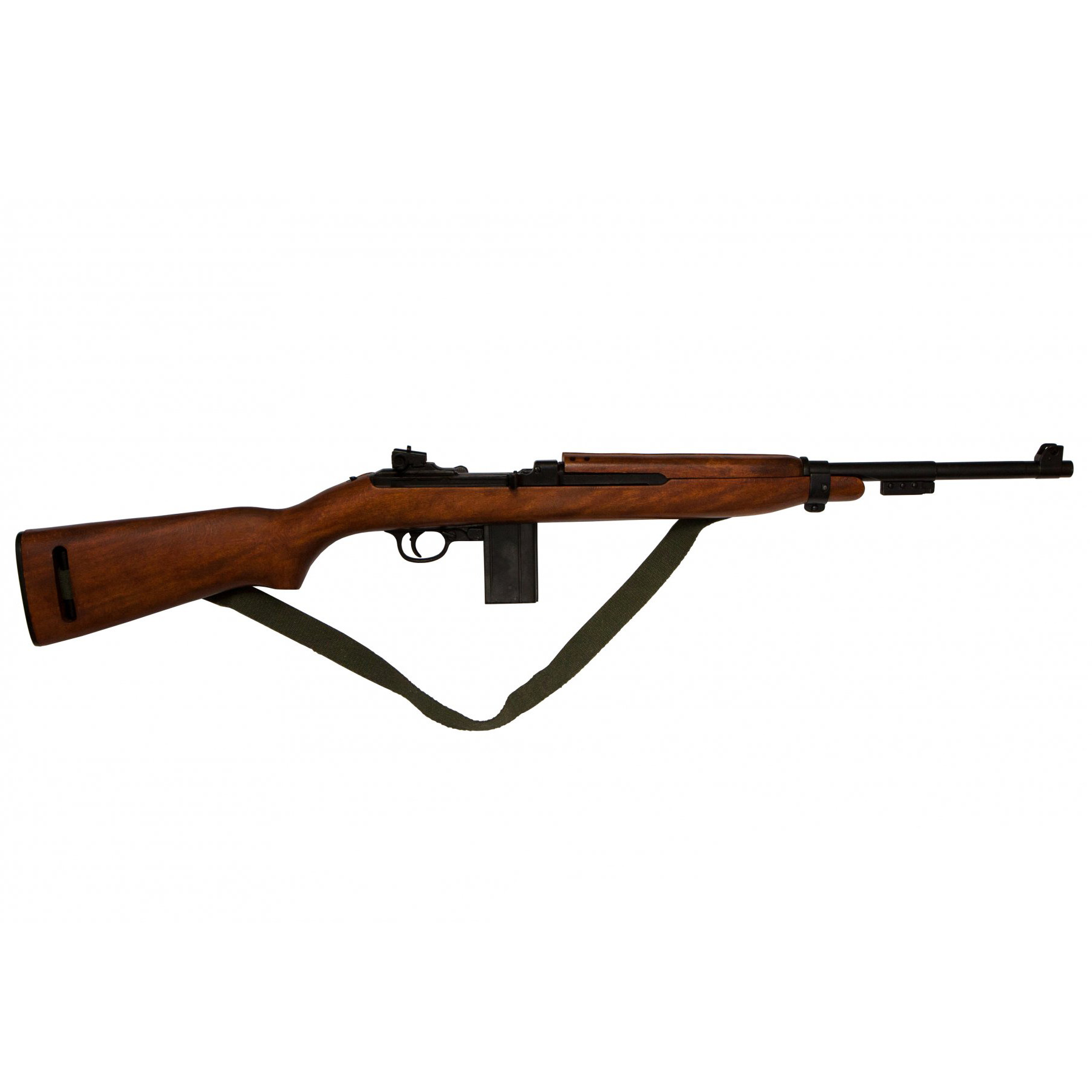 Réplica de uma carabina M1 calibre 30, EUA 1941, fabricada em mad...