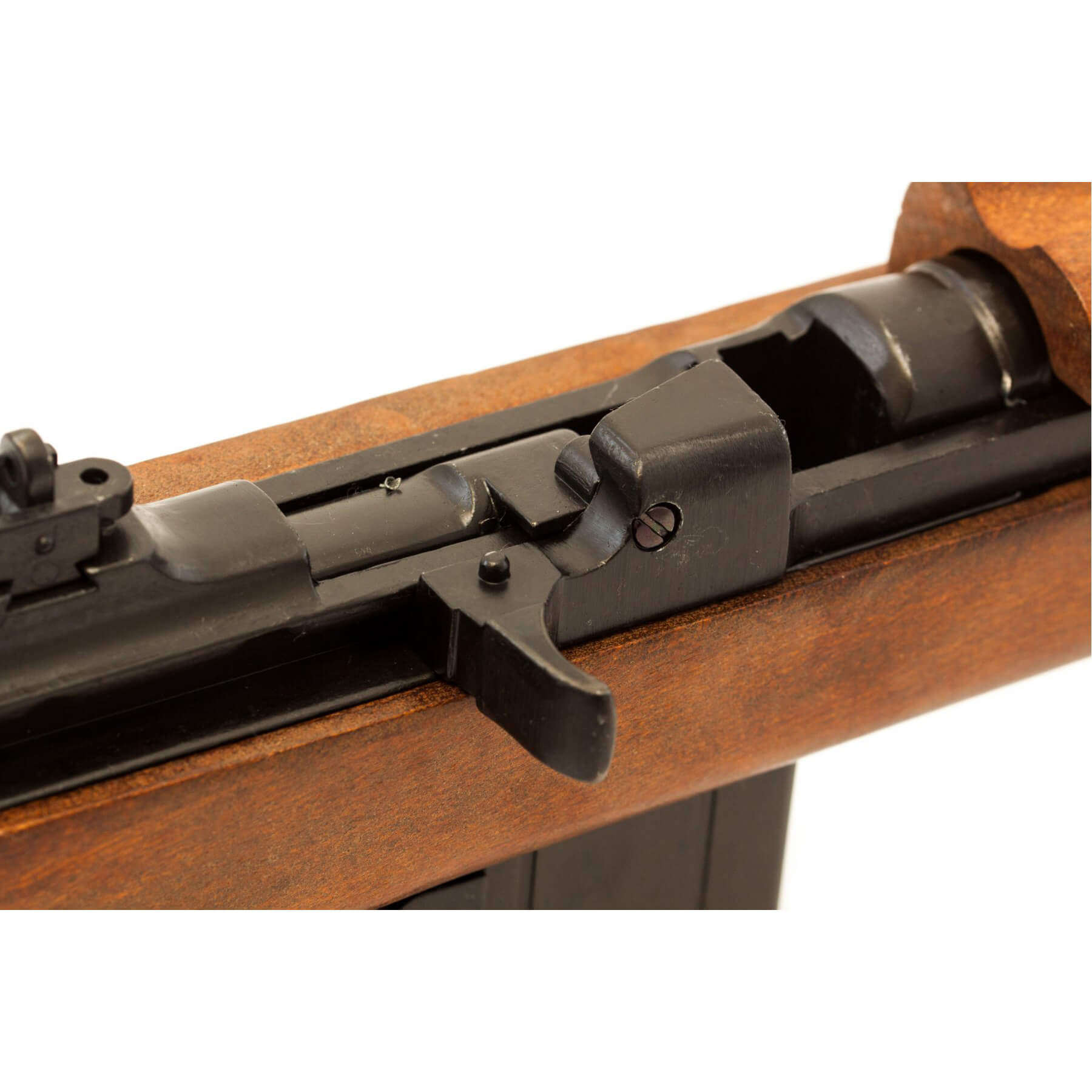 Réplica de uma carabina Winchester M1, calibre 30, EUA 1941 com pega em tecido