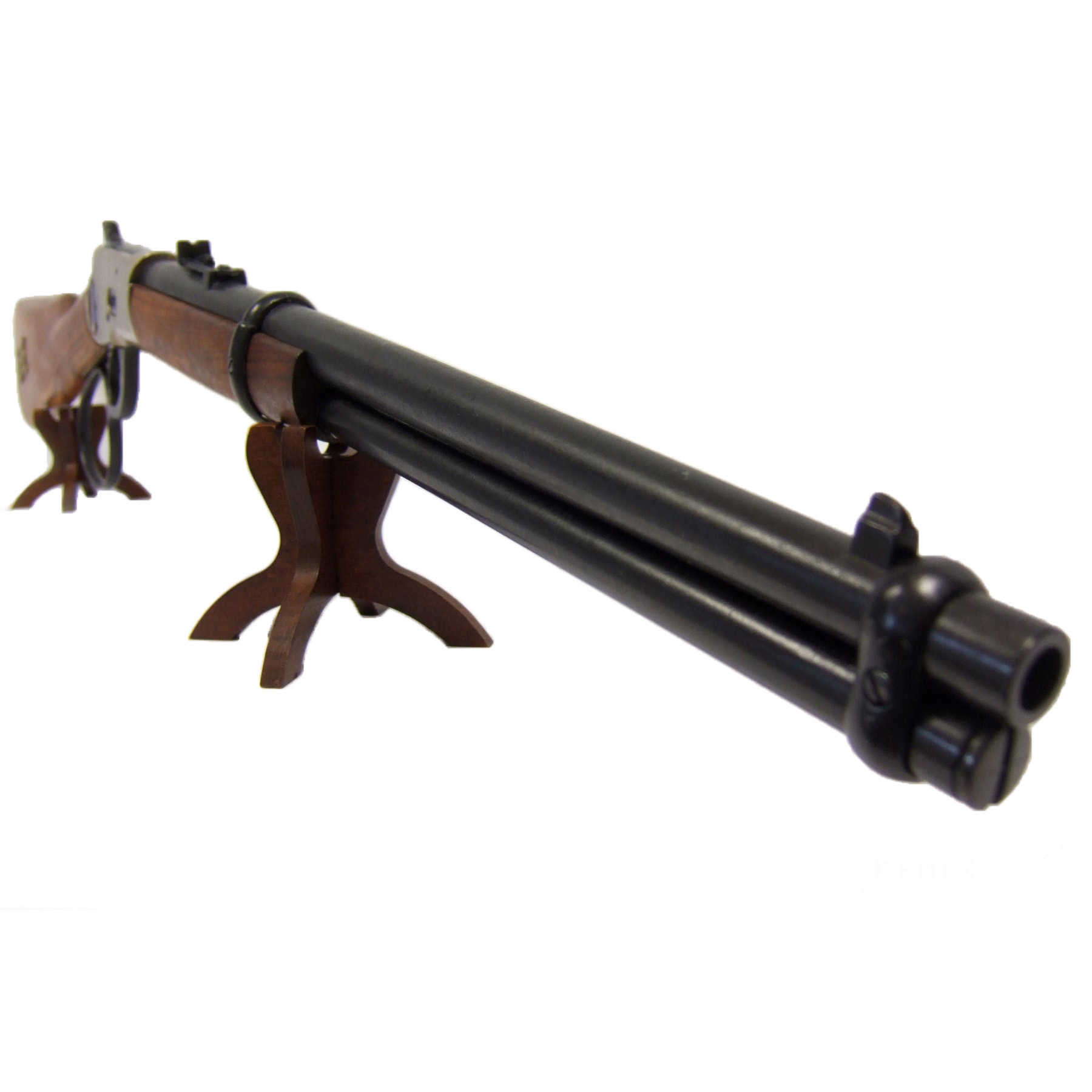 Carabina modelo 92, USA 1892, fabricado en metal acabado latón y madera